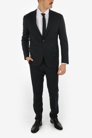 ACADEMY side vents belt loops drop 7R SOFT 2-button suit
