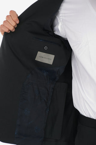 ACADEMY side vents belt loops drop 7R SOFT 2-button suit