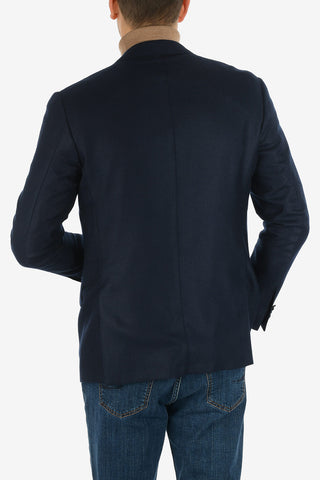 Cashmere drop 7R side vents 2-button LEADER SOFT blazer