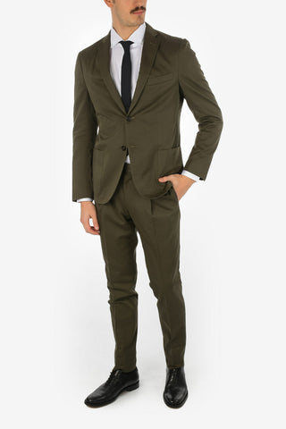 GATE side vents belt loops drop 7R 2-button suit
