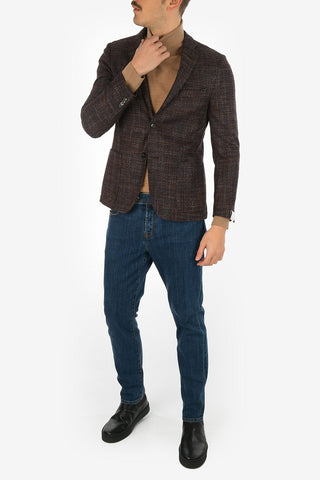drop 7R side vents patch pocket GATE blazer