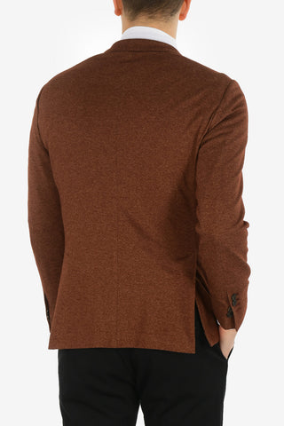 ID silk and cashmere drop 7R side vents 2-button blazer