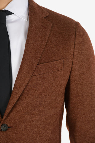 ID silk and cashmere drop 7R side vents 2-button blazer