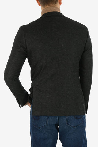 giacca doppio petto GATE plain herringbone drop 7R revers a lancia