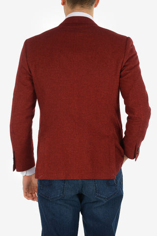 silk and cashmere drop 7R side vents  ACADEMY SOFT 2-button blazer