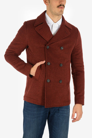 3-button double breasted Chesterfield coat
