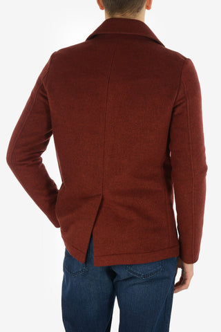 3-button double breasted Chesterfield coat