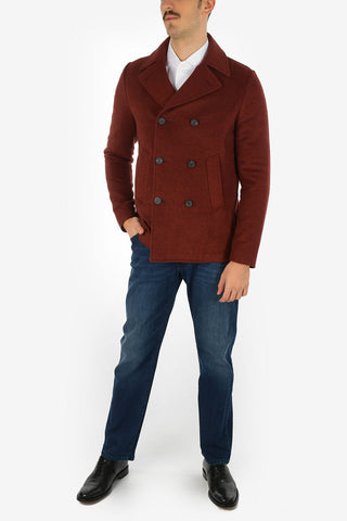 3-button double breasted Chesterfield coat