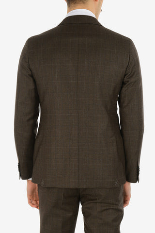 CC COLLECTION side vents belt loops prince of Wales drop 7R RETAILORED 2-button suit