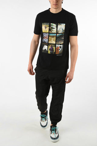 Printed PHOTO PUZZLE Crew-Neck T-Shirt