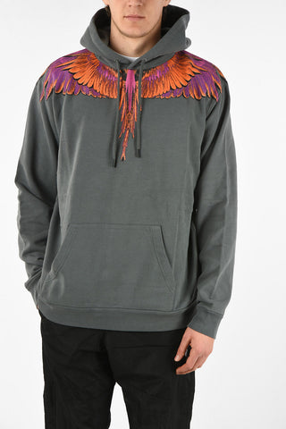 Cotton Printed RED WINGS Hoodie