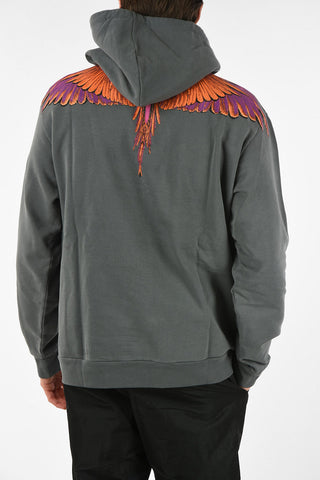 Cotton Printed RED WINGS Hoodie
