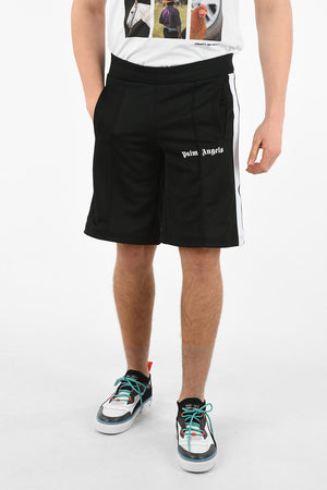 ELastic Waist TRACK SHORTS with Contrasting Side Bands