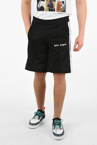 ELastic Waist TRACK SHORTS with Contrasting Side Bands