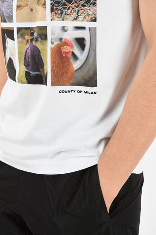 Printed PHOTO PUZZLE Crew-Neck T-Shirt