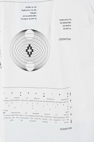 Cotton Printed ABSTRACT Crew-Neck T-Shirt