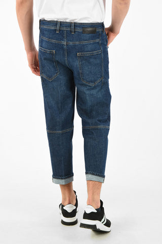 Low Rise Slim Fit Utility Jeans 