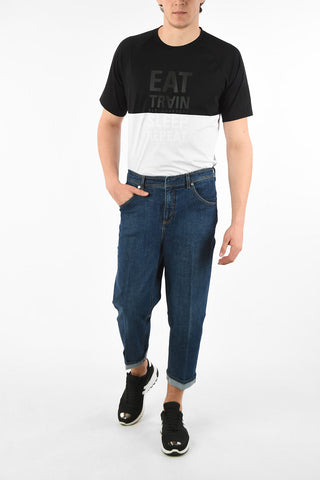 Low Rise Slim Fit Utility Jeans 