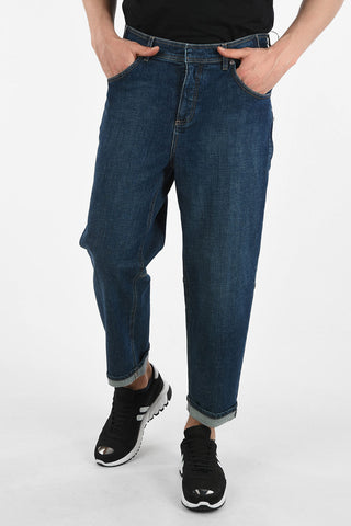 Low Rise Slim Fit Jeans with Removable Bum Bag