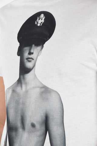 TIM HAMILTON Cotton Printed Crew-Neck T-Shirt