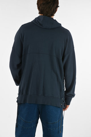 K-WAY Oversized Hoodie with Zip Closure