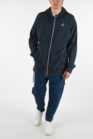 K-WAY Oversized Hoodie with Zip Closure