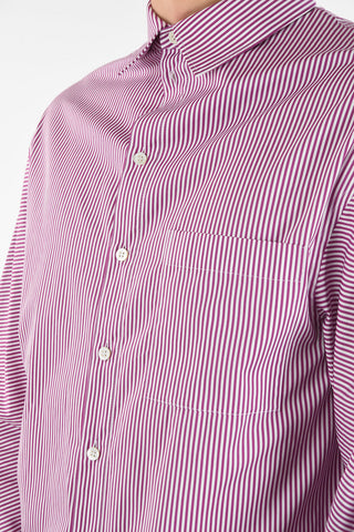 Striped oversize shirt 