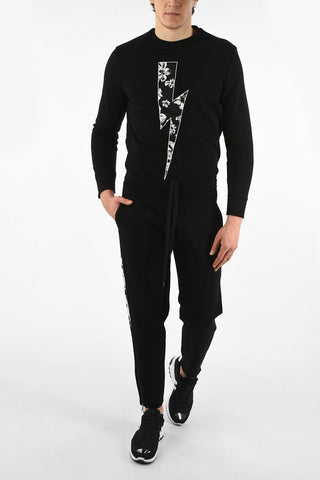 Drop Crotch ANEMONE Slim Fit Joggers with Ankle Zip
