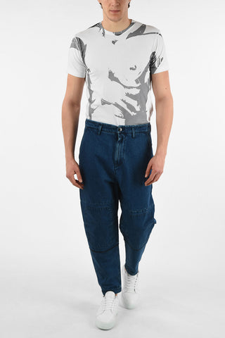 Wide MARINA Jeans with Belt Loops 17cm