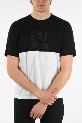 BLACKBARRETT Cotton Printed SLOGAN T-Shirt