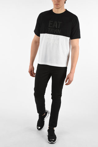 BLACKBARRETT Cotton Printed SLOGAN T-Shirt