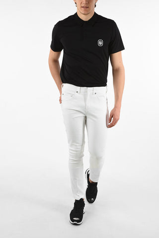 Utility Super Skinny Fit Jeans with Hidden Closure 16 cm