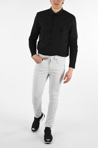 Utility Super Skinny Fit Jeans with Hidden Closure 16 cm