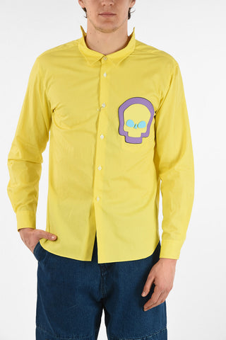 HOMME PLUS Camicia con apertura sulla Schiena