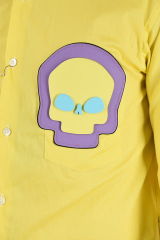 HOMME PLUS Open Back Shirt