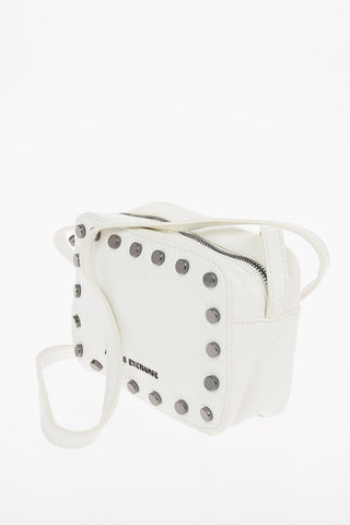 ARMANI EXCHANGE Ecoleather Mini Crossbody Bag with Studs