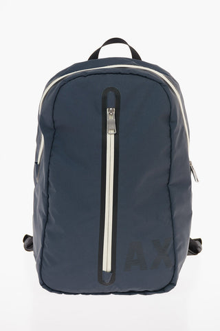 ARMANI EXCHANGE Fabric Backpack with Zip Closure