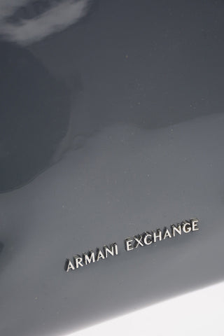 ARMANI EXCHANGE Borsa Shopping in Ecopelle