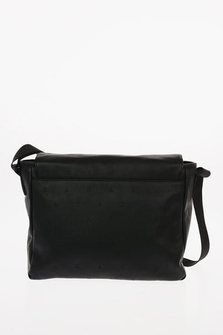 ARMANI EXCHANGE All Over Logo Embroidered Messenger Bag