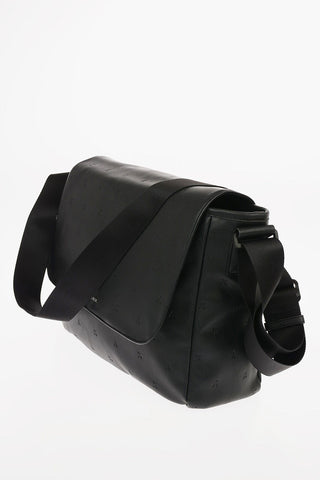 ARMANI EXCHANGE All Over Logo Embroidered Messenger Bag