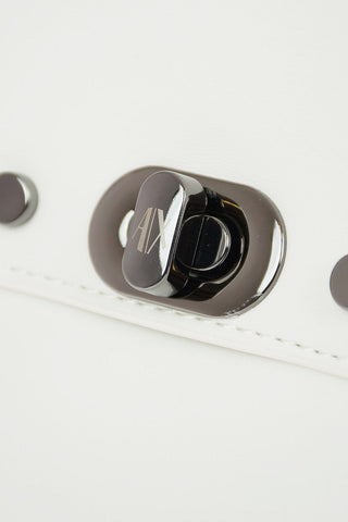 ARMANI EXCHANGE Ecoleather Shopper Bag with Removable Shoulder