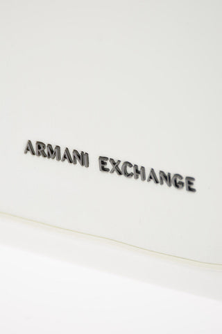 ARMANI EXCHANGE Ecoleather Shopper Bag with Removable Shoulder