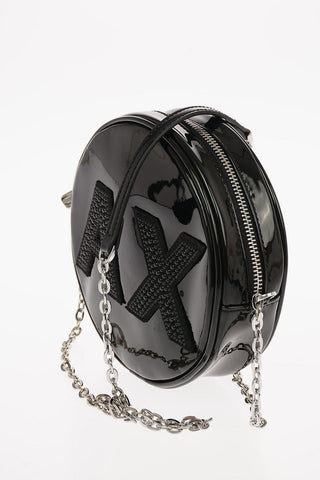 ARMANI EXCHANGE Ecoleather Crossbody Bag with Shoulder Chain