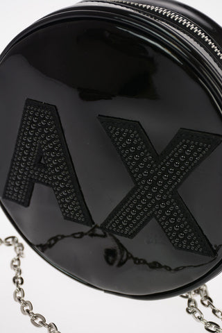 ARMANI EXCHANGE Ecoleather Crossbody Bag with Shoulder Chain