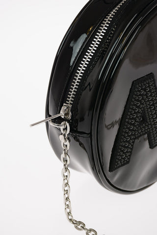 ARMANI EXCHANGE Ecoleather Crossbody Bag with Shoulder Chain