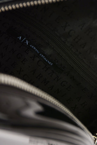 ARMANI EXCHANGE Ecoleather Crossbody Bag with Shoulder Chain