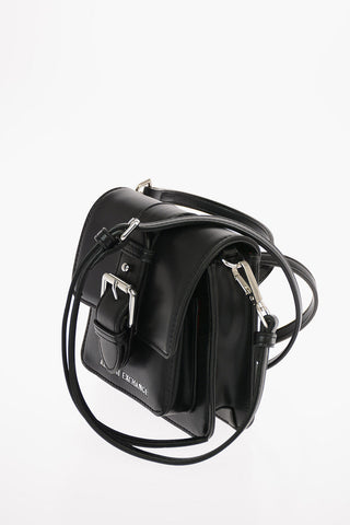 ARMANI EXCHANGE Ecoleather Mini Crossbody Bag with Removable Shoulder