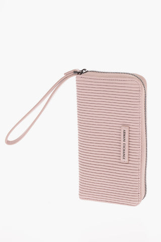 ARMANI EXCHANGE Ecoleather Wallet With Zip Closure