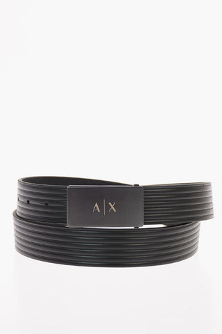 ARMANI EXCHANGE 30mm Leather Belt