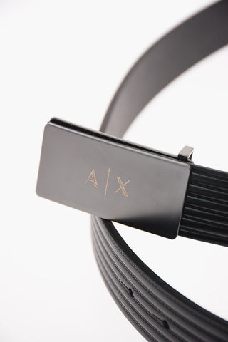 ARMANI EXCHANGE 30mm Leather Belt